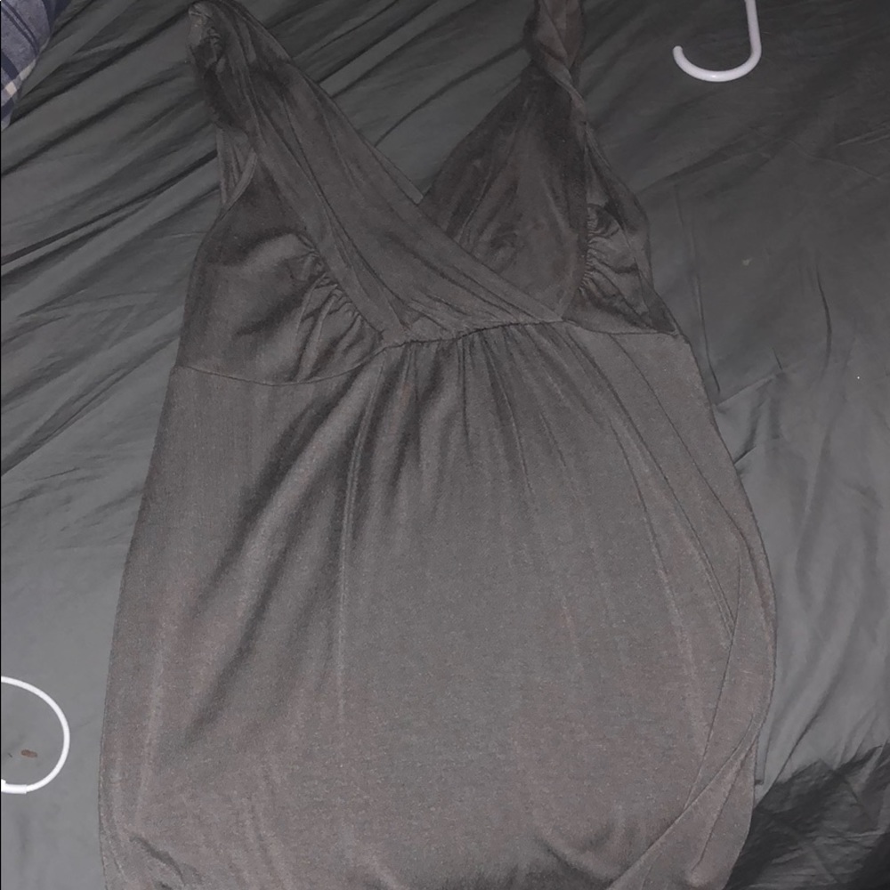 Gray tank top